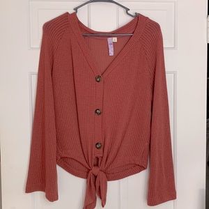 Burnt Orange Oversized Sweater